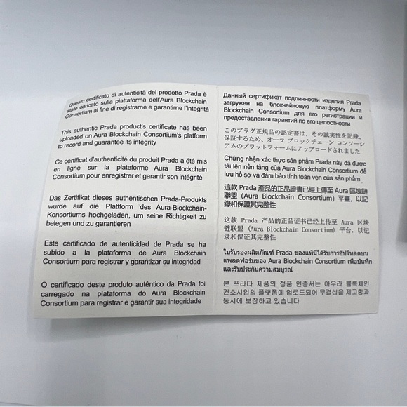 NIB PRADA  Crystal Logo Flat Loafers Size 37.5 - Picture 10 of 12